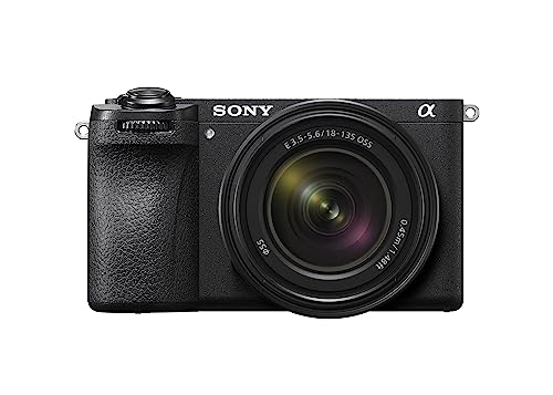 Sony Alpha 6700 | APS-C Spiegellose Systemkamera mit 18-135mm (KI-basierter Autofokus, 5-Achsen-Bildstabilisierung) + Speicherkarte SFG256T von Sony