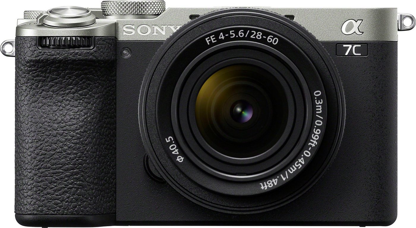 Sony Alpha 7C II Systemkamera (FE 28-60mm f4-5.6, 33 MP, 2,1x opt. Zoom, Bluetooth, NFC, WLAN) von Sony