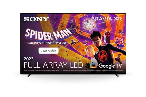 Sony BRAVIA XR, XR-85X90L, 85 Zoll Fernseher, Full Array LED, 4K HDR 120Hz, Google TV, Smart TV, Works with Alexa, mit exklusiven PS5-Features, HDMI 2.1, Gaming-Menü mit ALLM + VRR, 24 + 12M Garantie von Sony