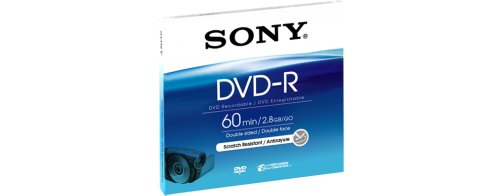 Sony - Doppelseitige DVD-R (recordable) für DVD-Camcorder, 60 Minuten von Sony