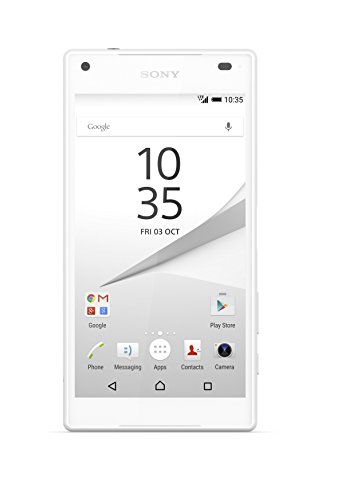 Sony E5823 Xperia Z5 Compact Smartphone, Weiß [Italien] von Sony