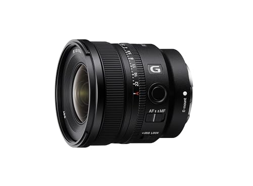 Sony FE 16 mm F1.8 G | Ultra-Weitwinkelobjektiv mit Festbrennweite | Vollformatobjektiv von Sony | G-Objektiv | F1.8 Ultra-Weitwinkelobjektiv von Sony