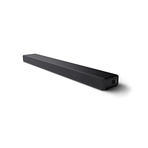 Sony HT-A3000 3.1-Kanal Dolby Atmos Soundbar mit integriertem Dual-Subwoofer und 3 X-Balanced Front-Lautsprechern inklusive speziellem Mittellautsprecher für außergewöhnliche Klarheit, Schwarz von Sony