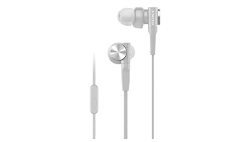 Sony MDR-XB55AP In-Ear-Kopfhörer (Extrabass, Mikrofon) Weiß von Sony