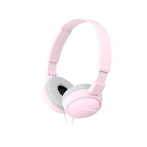 Sony MDR-ZX110 faltbarer Bügelkopfhörer Leistungsstarker Klang, rosa, 25 von Sony