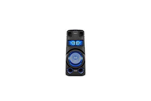 Sony MHC-V73D Leistungsstarkes All-in-one-Audiosystem (Bluetooth, 360° Sound, Partylichteffekte, Gestensteuerung) Schwarz von Sony