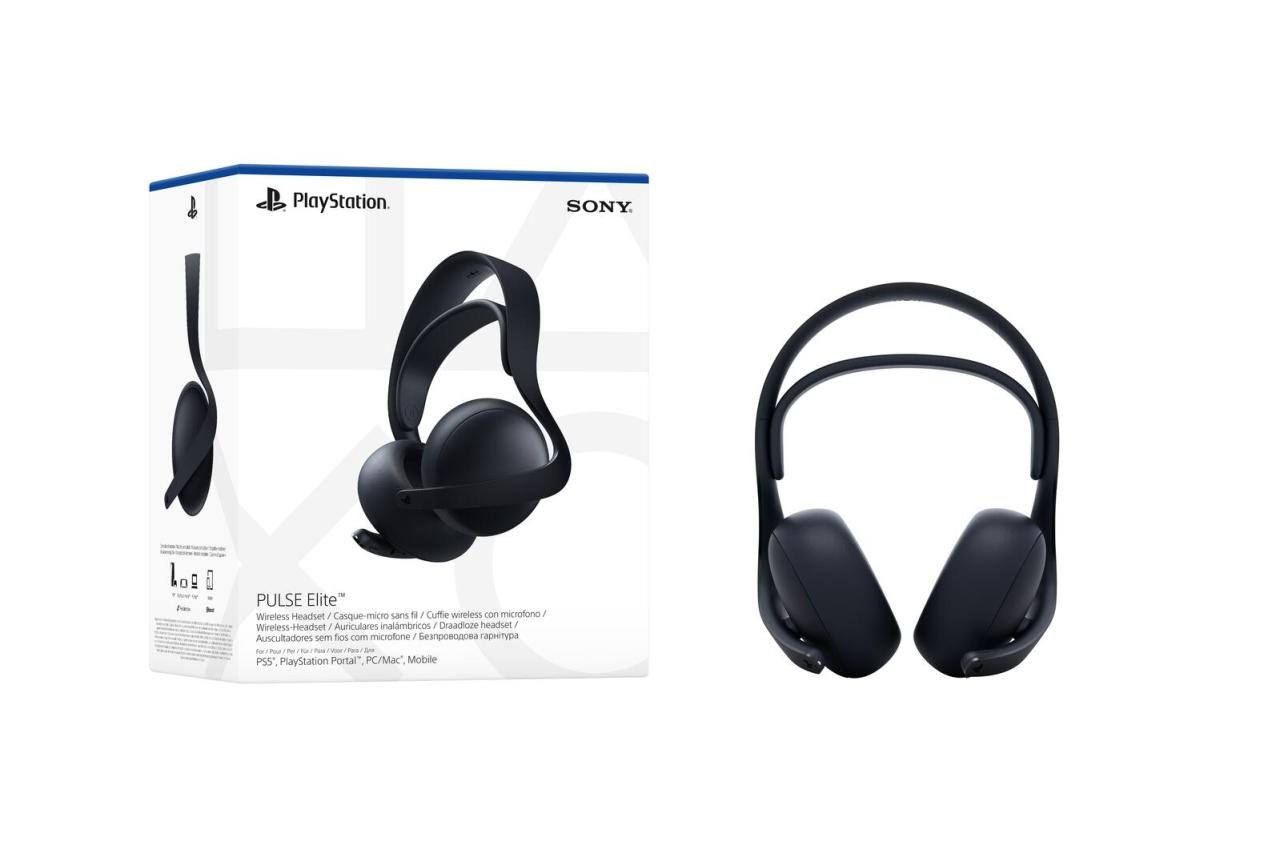 Sony Playstation 5 Pulse Elite Wireless-Headset, Midnight Black Sony Playstation 5 Pulse Elite Wireless-Headset, Midnight Black von Sony