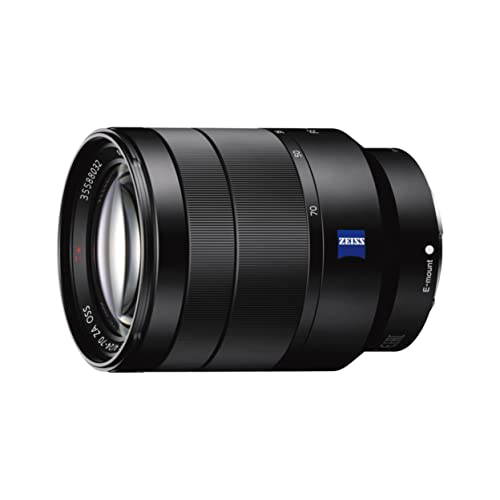 Sony SEL-2470Z Zeiss Zoom-Objektiv (24-70 mm, F4.0, Vollformat, geeignet für A7, ZV-E10, A6000- und Nex-Serien, E-Mount) schwarz von Sony