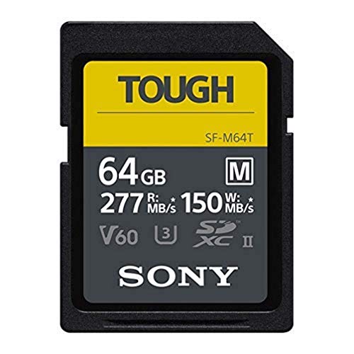 Sony SF-M64T SD-Speicherkarte (64 GB, UHS-II, SD Tough, M Serie) von Sony