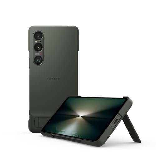 Sony Stilvolle Hülle mit Standfuß für das Xperia 1 VI, Khaki grün von Sony