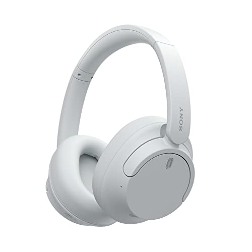 Sony WH-CH720N Kabelloser Bluetooth-Kopfhörer mit Noise Cancelling - bis zu 35 Stunden Akkulaufzeit und Schnellladefunktion - Weiß von Sony