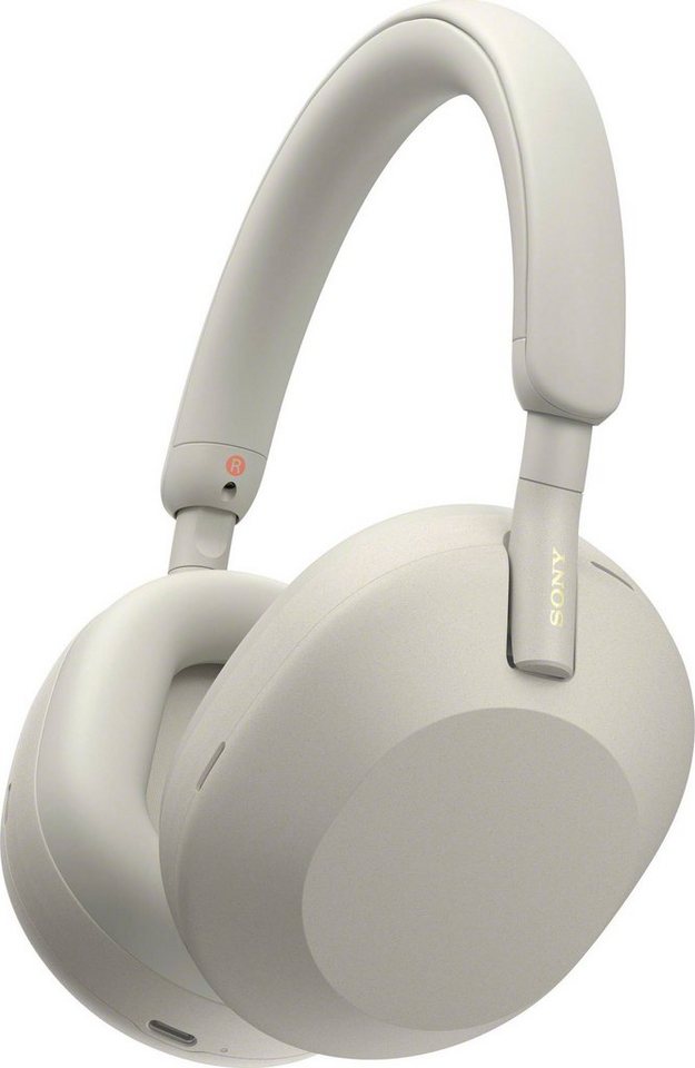 Sony WH1000XM5 kabelloser Kopfhörer (Freisprechfunktion, Hi-Res, Multi-Point-Verbindung, Noise-Cancelling, Rauschunterdrückung, Sprachsteuerung) von Sony