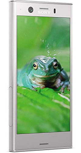 Sony Xperia XZ1 Compact Smartphone (11,65 cm (4,6 Zoll) Triluminos Display 19MP Kamera, 32GB Speicher, Android) Silber - Deutsche Version von Sony