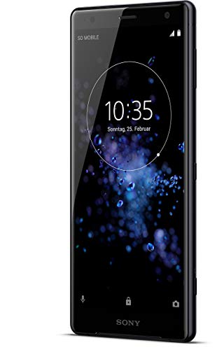 Sony Xperia XZ2 Smartphone (14,5 cm (5,7 Zoll) IPS Full HD+ Display, 64 GB interner Speicher und 4 GB RAM, Dual-SIM, IP68, Android 8.0) Liquid Black - Deutsche Version von Sony