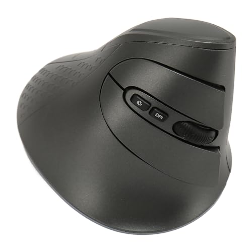 Sorandy 2,4G & BT5.0 Kabellose Maus, Vertikale Ergonomische Maus, 3 Einstellbare DPI, Wiederaufladbare Optische Maus mit RGB-Licht, Kompatibel für 7 8 10 XP Vista 7 8 für für OS X von Sorandy