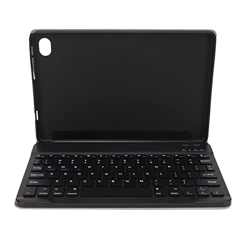 Sorandy Tragbare Abnehmbare Tastaturhülle für M40PLUS, Kabellose Tastatur, für P40HD, für P30S Tablet, Tastatur, wasserdichte Tastaturabdeckung aus PU-Leder mit Ständerfunktion von Sorandy