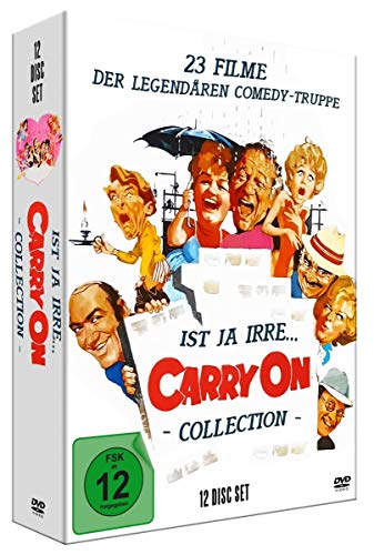 Ist ja irre - Carry On Deluxe Collection (12 DVD-Digipak mit 23 Filmen, limitiert) von Soulfood Music Distribution DVD