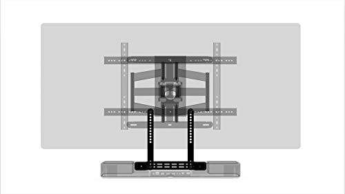 SoundXtra TV-Halterung für Denon Home 550 Soundbar - Schwarz von SoundXtra