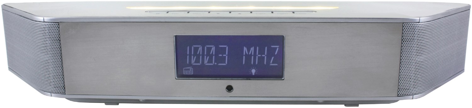 BT 1308 Uhrenradio silber von Soundmaster