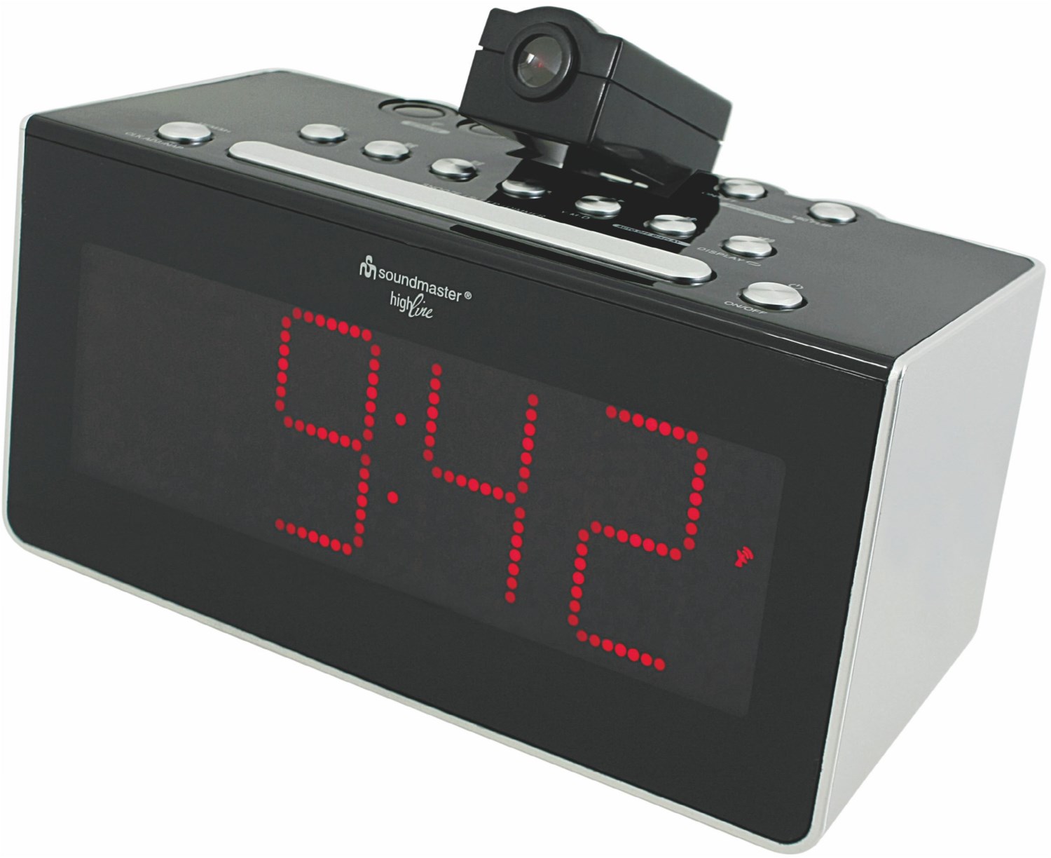 FUR 6005 Uhrenradio schwarz von Soundmaster