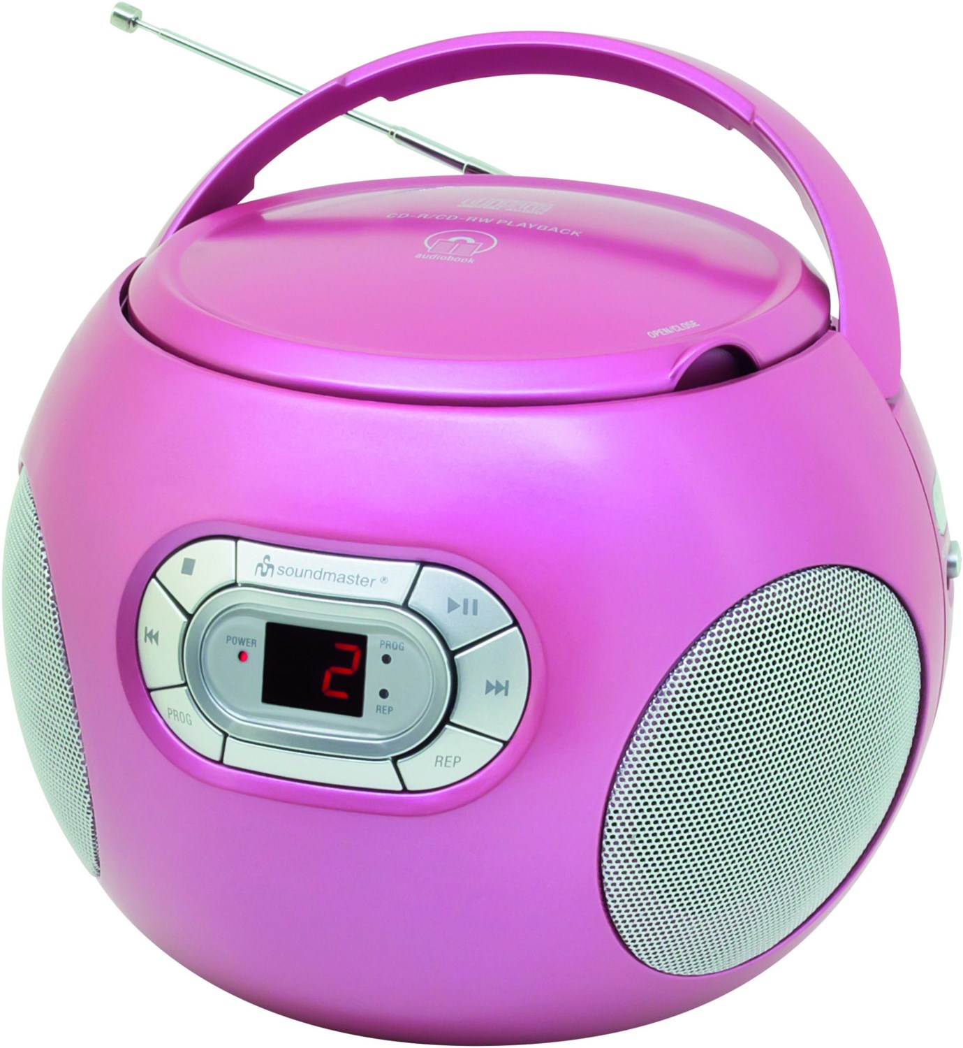 SCD2120PI CD/Radio-System pink von Soundmaster