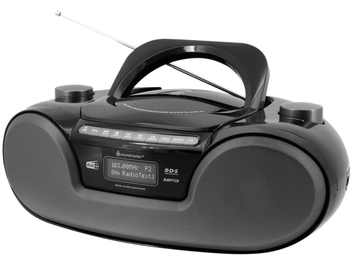 SOUNDMASTER Boombox SCD8300SW, Bluetooth, CD, DAB+/UKW Radio von Soundmaster