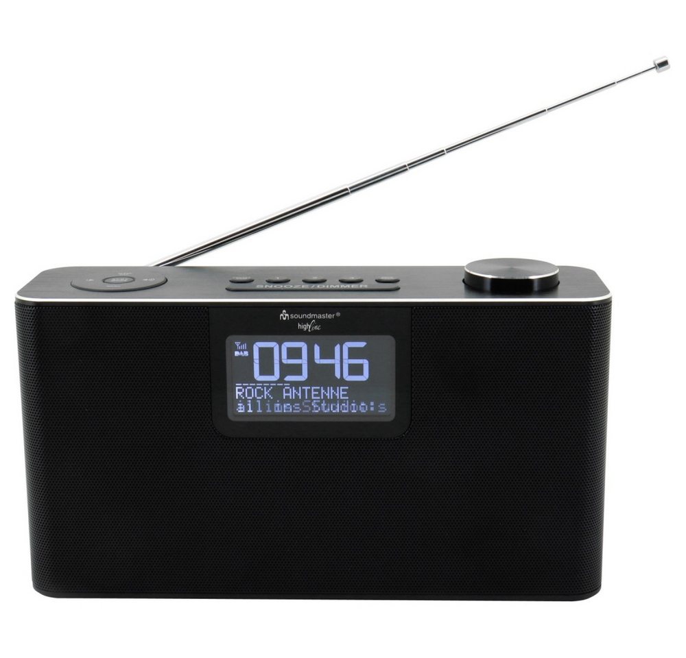 Soundmaster DAB700SW - Kofferradio - schwarz Radio von Soundmaster