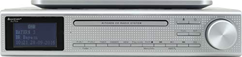 Soundmaster Stereoanlage UR2195SI analog und digital, 6 W, tragbar (DAB+, FM, Player, CD, CD-R, CD-RW, 6 W, LCD), silberfarben von Soundmaster
