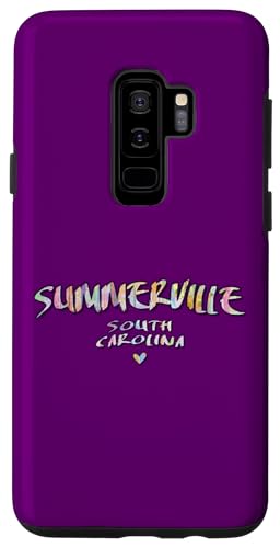 Hülle für Galaxy S9+ Summerville South Carolina – Summerville SC Aquarell-Logo von South Carolina Arts and Culture