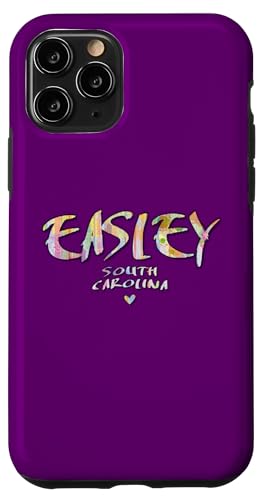 Hülle für iPhone 11 Pro Easley South Carolina – Easley SC Aquarell-Logo von South Carolina Arts and Culture