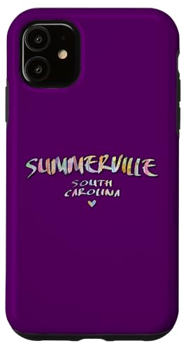 Hülle für iPhone 11 Summerville South Carolina – Summerville SC Aquarell-Logo von South Carolina Arts and Culture