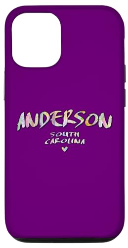 Hülle für iPhone 15 Pro Anderson South Carolina – Anderson SC Aquarell-Logo von South Carolina Arts and Culture