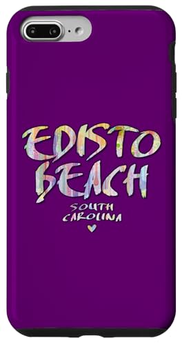 Hülle für iPhone 7 Plus/8 Plus Edisto Beach South Carolina - Edisto Beach SC Aquarell von South Carolina Arts and Culture