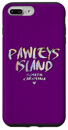Hülle für iPhone 7 Plus/8 Plus Pawleys Island South Carolina - Pawleys Island SC Aquarell von South Carolina Arts and Culture