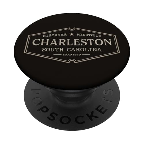 Charleston South Carolina | Historisches Charleston SC PopSockets Klebender PopGrip von South Carolina Standard Apparel Co.