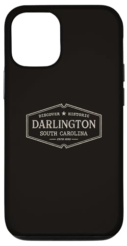 Hülle für iPhone 12/12 Pro Darlington South Carolina | Historisches Darlington SC von South Carolina Standard Apparel Co.