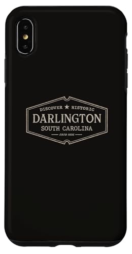 Hülle für iPhone XS Max Darlington South Carolina | Historisches Darlington SC von South Carolina Standard Apparel Co.