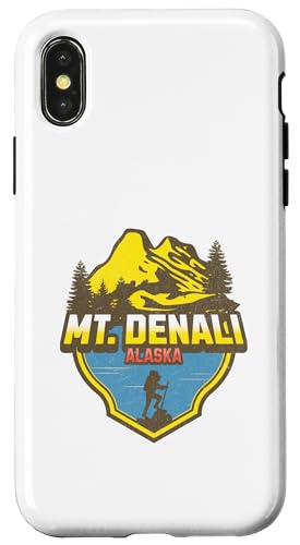 Hülle für iPhone X/XS Mount Denali Souvenir / Mt. Denali von Souvenirladen Mount Denali