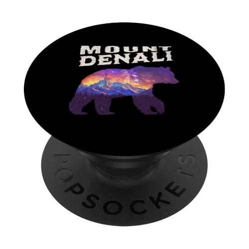 Mount Denali Souvenir / Mt. Denali PopSockets Klebender PopGrip von Souvenirladen Mount Denali