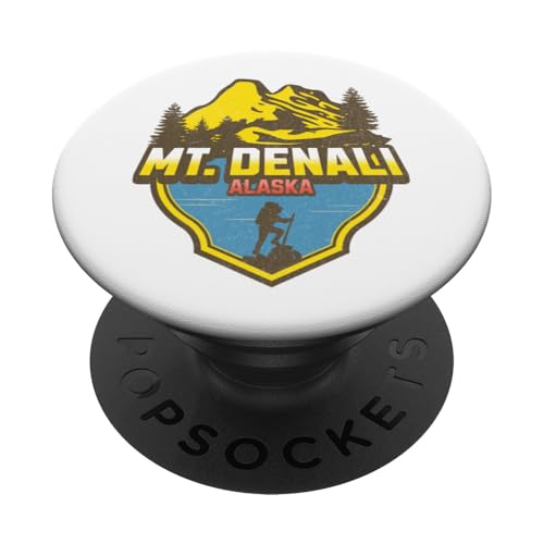 Mount Denali Souvenir / Mt. Denali PopSockets Klebender PopGrip von Souvenirladen Mount Denali