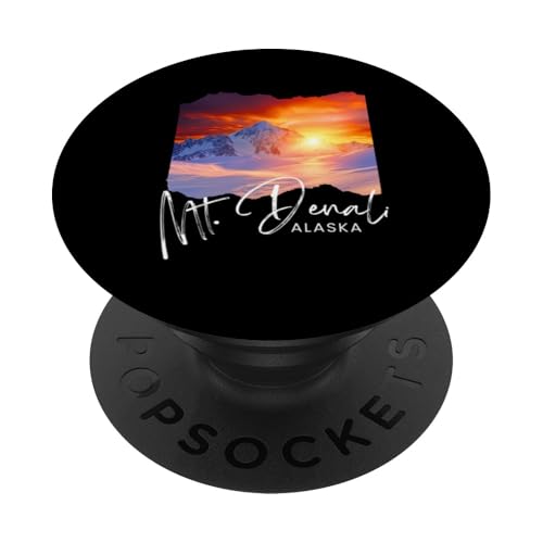 Mount Denali Souvenir / Mt. Denali PopSockets Klebender PopGrip von Souvenirladen Mount Denali