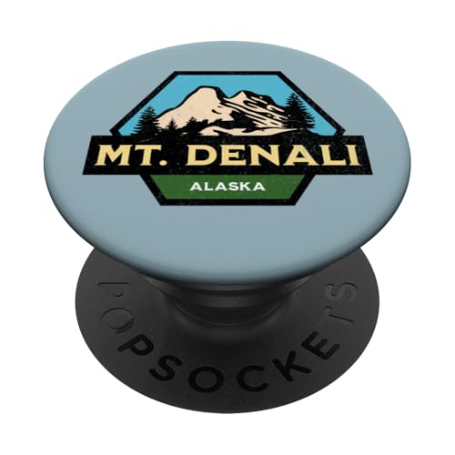 Mount Denali Souvenir / Mt. Denali PopSockets Klebender PopGrip von Souvenirladen Mount Denali