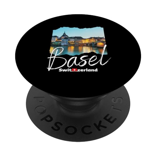 Schweiz Basel Souvenir / Basel PopSockets mit austauschbarem PopGrip von Souvenirladen in Basel, Schweiz