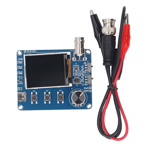 Mini-Digitaloszilloskop, 1,8-Zoll-LCD-Display, Rechteckwellenform-Ausgang, Erweiterbare Funktionalität, Einfaches Oszilloskop für STM32f103C8T6-Einzelchip-Mikrocontroller-Schaltung von Spacnana