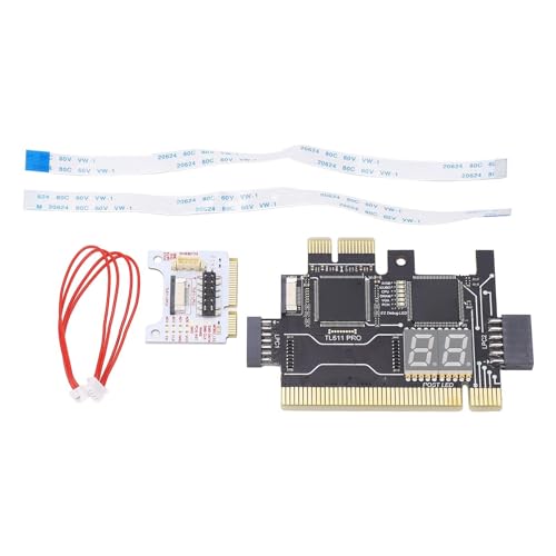 TL611 Pro Mainboard-Diagnosekarte, PCI E, LPC, LED-Anzeigeleuchten, Computersystem-Fehlerbehebung für, von Spacnana