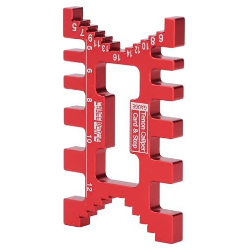 Tenon -Bremssattel, Bremssattel des Schwalbenschwanzes, Aluminiumlegierungs -Metrik -Messwerkzeugs für Holzbearbeitung, Sägen -Tischmaschine, Höhenanzeige, Jig -Zubehör von Spacnana