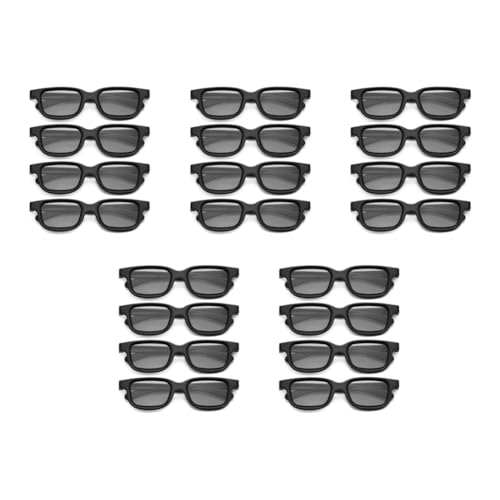 Spactz 20-Teilige Polarisierte Passive 3D-Brille für Cinema IMIX-Bildschirm von Spactz