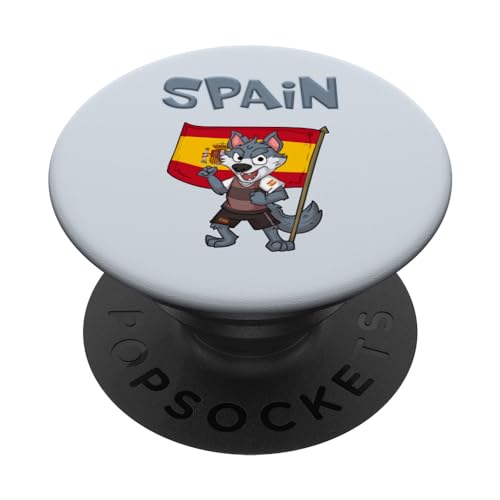 Spanien Fan PopSockets mit austauschbarem PopGrip von Spain Fans