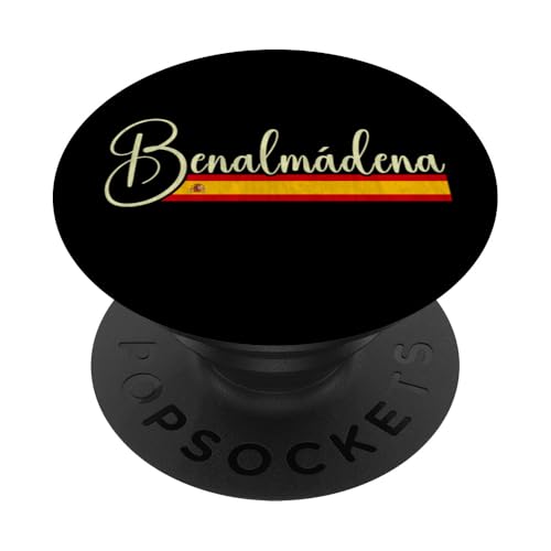 Benalmádena España - Benalmadena Spanien Script PopSockets Klebender PopGrip von Spanish Classic Designs