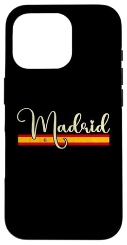 Hülle für iPhone 16 Pro Madrid España - Madrid Spanien Script von Spanish Classic Designs